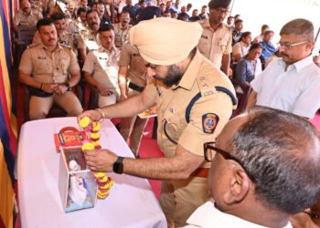पुणे ग्रामीण पोलिस दलात मराठी भाषा गौरव दिन उत्साहात साजरा