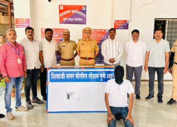शिवाजीनगर परिसरात गावठी पिस्तुलासह सराईत गुन्हेगार जेरबंद