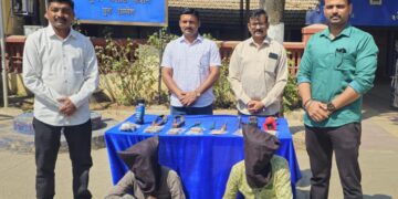 जुन्नर-आंबेगाव तालुक्यातील मंदिर चोरी प्रकरणाचा उलगडा; दोन आरोपी जेरबंद, १ लाख ११ हजार रुपयांचा मुद्देमाल जप्त