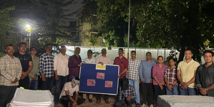 सराईत गुन्हेगारांकडून १.२१ लाखांचे ३ पिस्तूल व ५ काडतुसे जप्त; सिंहगड रोड परिसरात पोलिसांची धडक कारवाई