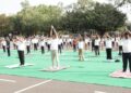 पुणे पोलिस आयुक्तालयात आंतरराष्ट्रीय योग दिन उत्साहात साजरा