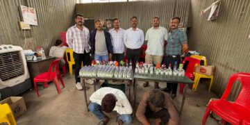 लोहगाव परिसरात अवैध धंद्यांवर पोलिसांचा धडक कारवाई