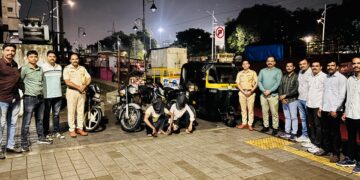 घरफोडीसाठी वाहनचोरी करणाऱ्या सराईत टोळीचा पर्दाफाश; दोन आरोपी अटकेत, ५ वाहनचोरी व २ घरफोडीचे गुन्हे उघड