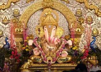 राष्ट्रीय गणेशोत्सव स्पर्धेत सलग दुस-या वर्षी भवानी पेठेतील शिवाजी मित्र मंडळ प्रथम* श्रीमंत दगडूशेठ हलवाई सार्वजनिक गणपती ट्रस्टतर्फे आयोजित राष्ट्रीय गणेशोत्सव स्पर्धा २०२५ च्या पुणे विभागाचा निकाल