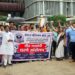 अन्यायाविरोधात डॉक्टरांचे जिल्हाधिकारी कार्यालयासमोर धरणे आंदोलन