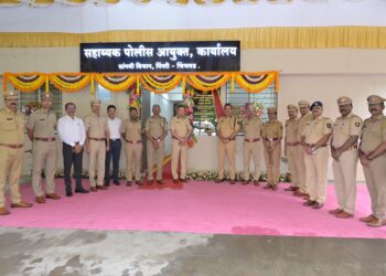 सांगवी विभागाला नवे सहाय्यक पोलीस आयुक्त कार्यालय; पिंपरी-चिंचवड पोलीस आयुक्त विनयकुमार चौबे यांच्या हस्ते उद्घाटन
