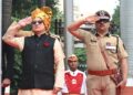 स्वातंत्र्यदिनी राज्यपाल जिष्णु देव वर्मा यांच्या हस्ते ध्वजारोहण