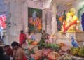 दगडूशेठ’ गणपती उत्सवमंडपात श्री मोरया गोसावी पालखी सोहळ्याचे स्वागत श्रीमंत दगडूशेठ हलवाई सार्वजनिक गणपती ट्रस्ट, सुवर्णयुग तरुण मंडळातर्फे उत्सवाचे १३४ वे वर्षे