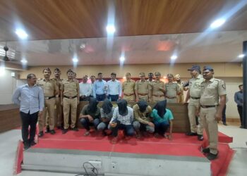 रांजणगाव परिसरातील कामगाराच्या खूनप्रकरणी पाच आरोपी रांजणगाव पोलिसांच्या जाळ्यात